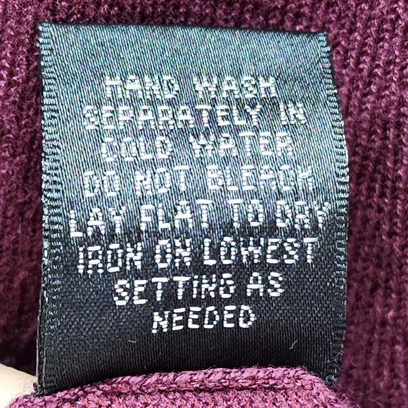 NWT Cyrus Sweater Woman Plus 3X Burgundy Pullover Stretchy Flowy Office Church - Picture 12 of 12